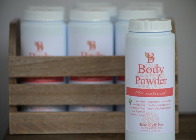 Talc Free Baby Powder – Naked Bar Naturals